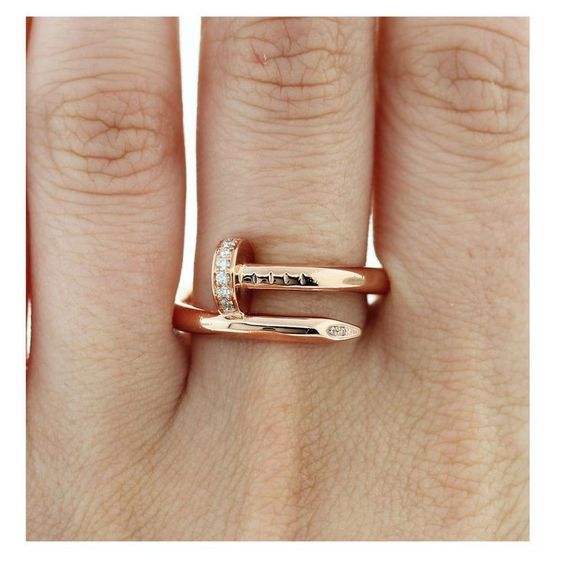 SOLEDAD ZIRCON RING (ROSE GOLD)