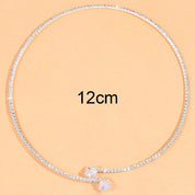 CRISTAL NECKLACE (SILVER)