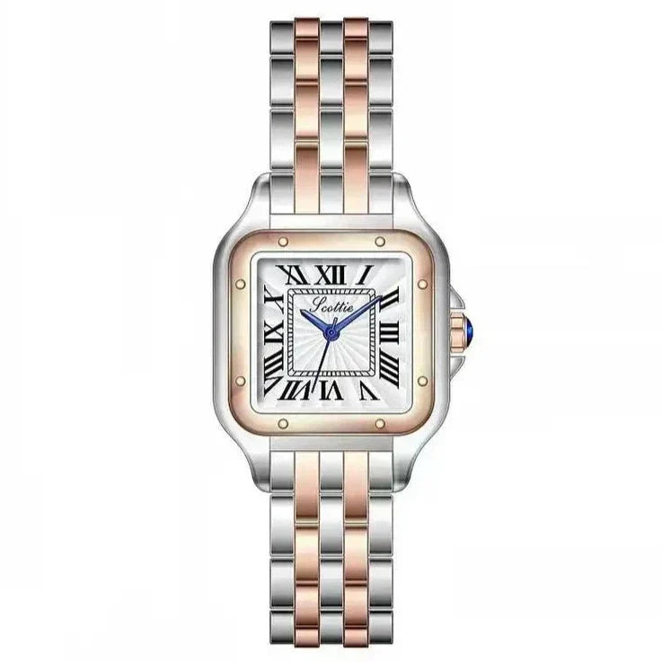 ITZEL SWISS WATCH (ROSE GOLD)