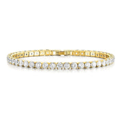 YULI TENNIS BRACELET (GOLD)